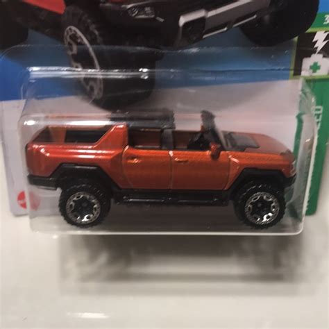 Hot Wheels And Matchbox Toys Gmc Hummer Ev Hot Wheels 222 Green Speed Poshmark