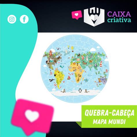 Mapas Quebra Cabeca Compre Produtos Personalizados No Elo