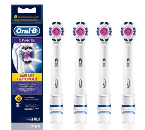 Sztuki Oryginalne Ko C Wki Oral B Braun D White