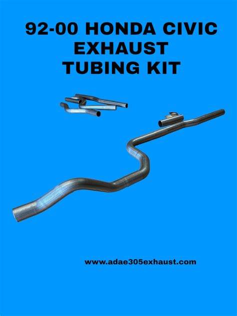 92-00 HONDA CIVIC EXHAUST TUBING KIT – adae305exhaust