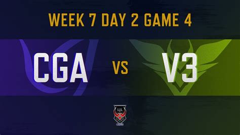 Cga Vs V Ljl Spring Split Week Day Game Youtube