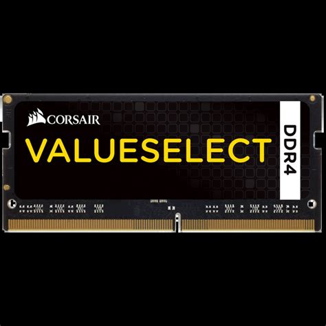 Memoria Sodimm DDR4 Corsair 8GB Valueselect 2133MHz 1 2V Cl15 Negro