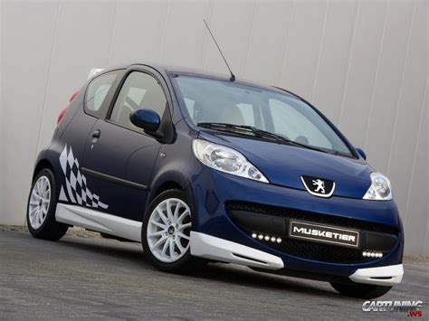 Tuning Peugeot 107 by Musketier