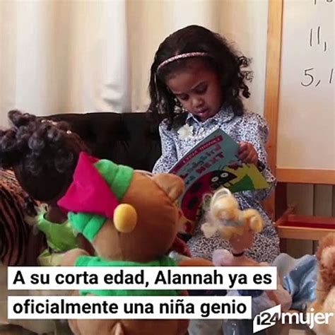 Conoce a Alannah la niña genio capaz de resolver complejos acertijos