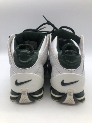 Nike Shox Elite Flight White Leather Basketball Shoes Gem