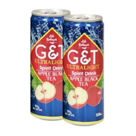 G T Ultralight Apple Black Tea 330ml Pack Of 2 Lazada PH