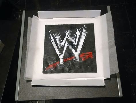 Wwe Perler Beads My Creations Pinterest Discover More Ideas About