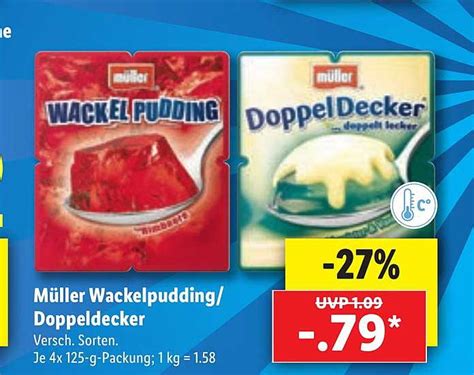 M Ller Wackelpudding Oder Doppeldecker Angebot Bei Lidl Prospekte De