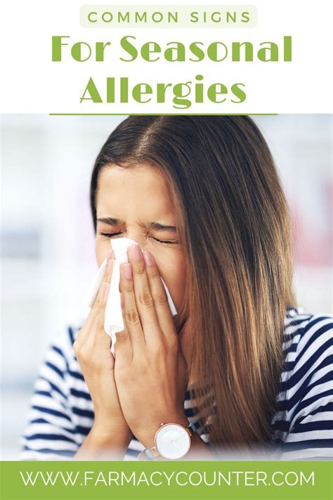 Common Signs Of Seasonal Allergies Artofit