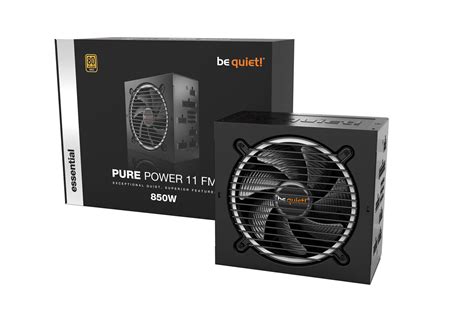 Представлены блоки питания be quiet! Pure Power 11 FM