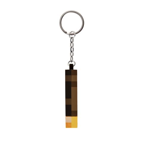 Minecraft Torch Led Keychain Elbenwald