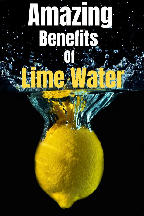 Amazing Benefits Of Lime Detox Water Lemon Water Benefits Detox