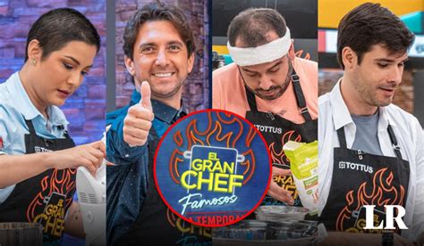 El gran chef famosos por Latina En Vivo horario y dónde ver la segunda temporada del