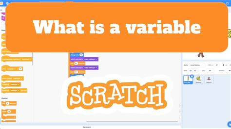 How To Use A Variable In Scratch Youtube