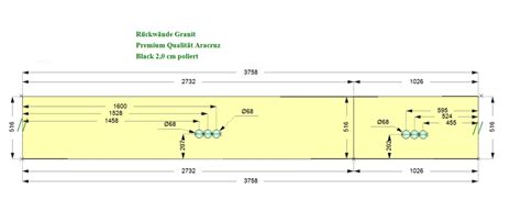 Warstein Aracruz Black Granit Arbeitsplatten Und R Ckw Nde