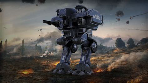 ArtStation - Battlefield 2142 L-5 RIESIG Mech