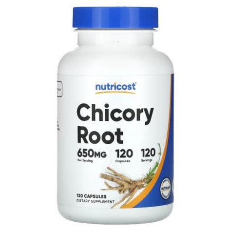 Nutricost Chicory Root 650 Mg 120 Capsules 120 Count QFC