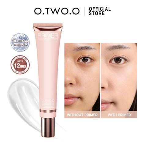 Jual O Two O Invisible Pore Soft Focus Make Up Primer Shopee Indonesia