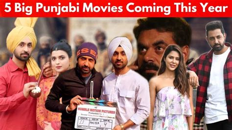 5 Big Upcoming Punjabi Movies This Year Diljit Dosanjh Gippy Grewal