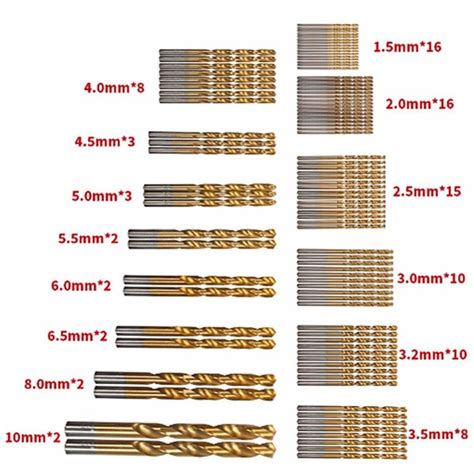 X Metallbohrer Titan Spiralbohrer Hss Kaufen Auf Ricardo