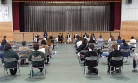 4年ぶりの参集によるpta総会 笠岡工業高等学校 Blog