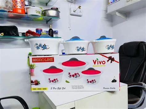 Plastic 3 Piece Hot Box Gift Set Vivo At Rs 375 Piece In Vasai ID 23962237530