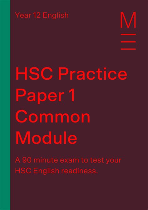 English Standard Common Module Texts And Human Experiences