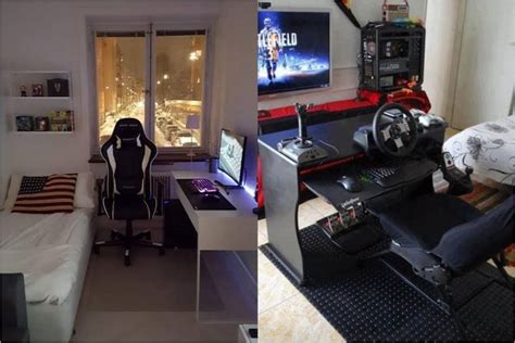 Cool Abis 10 Desain Kamar Gamer Yang Muat Banyak Layar