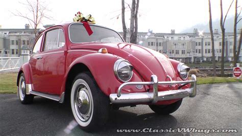 1967 Vw Beetle Bug Ruby Red Classic Vw Beetles And Bugs Restoration