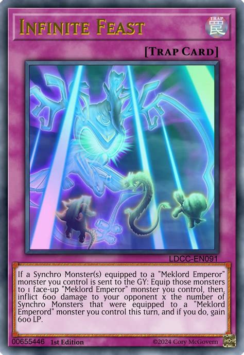 Infinite Feast Cardcustom Yu Gi Oh Custom Think Tank Wiki Fandom