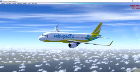 FSX PROJECT AIRBUS CEBU PACIFIC AIRBUS A320 200 MEGA PACK PART 1