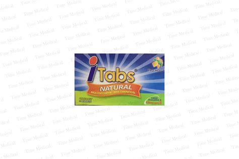 Itabs Natural Tablets - Time Medical