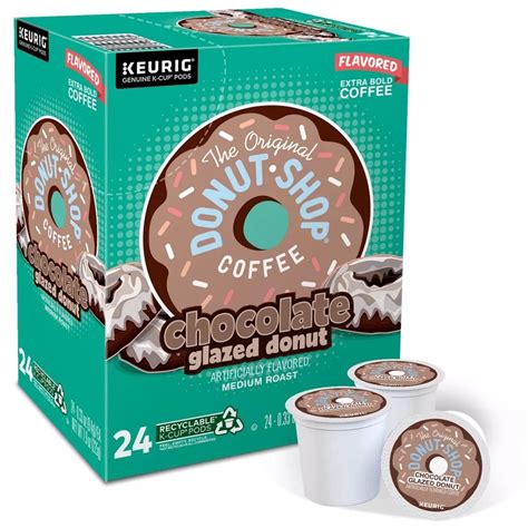 The Original Donut Shop Chocolate Glazed Donut Medium Roast Keurig