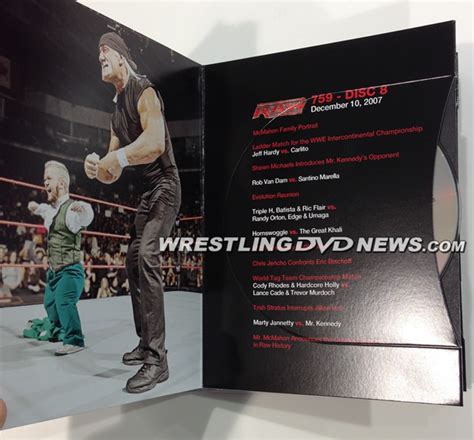 Exclusive Photos: WWE 'Raw 20th Anniversary Collection' 12-Disc DVD Box ...