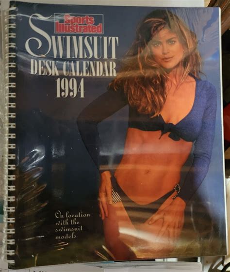 Sports Illustrated Swimsuit Desk Calendar 1994 Kathy Ireland Cover