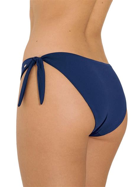 Bas maillot slip de bain à nouettes Palma Bleu marine Kiabi 28 80