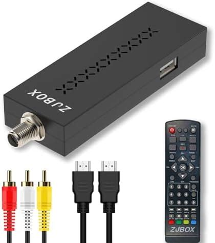 Amazon Zjbox Mini Digital Converter Box For Tv P Tv Tuner Box