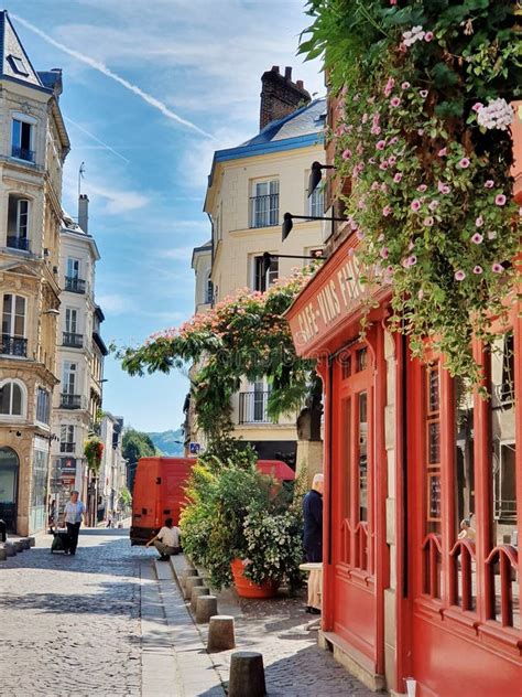 Old Town of Rouen, Normandy, France Stock Photo - Image of rouen, town ...