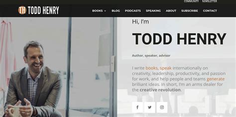 personal website examples     built