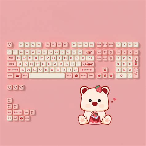 Akko Dim Sum Bear Keycap Set Key Akko Official Global Site