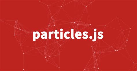 particles.js - A lightweight JavaScript library for creating particles