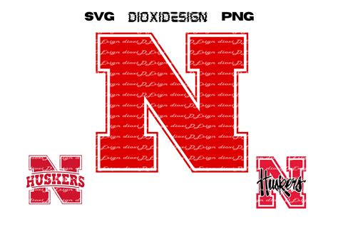 University of Nebraska Svg - Etsy