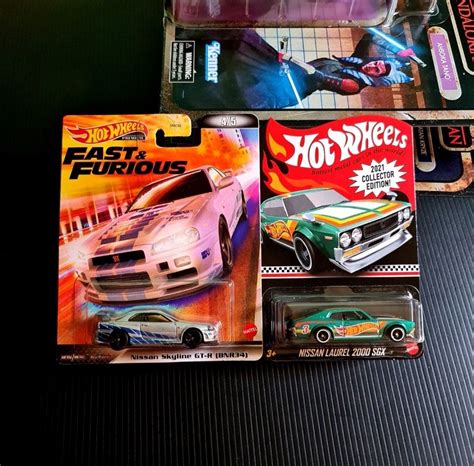 Hot Wheels Premium Fast Furious Nissan Skyline GT R BNR34 Collector Edition 2021 Nissan