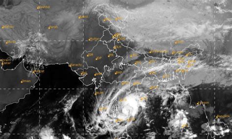 Severe Cyclonic Storm Michaung Advances Along South Andhra Pradesh