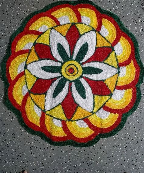 Pin By Dhanashree J On Rangoli In Book Art Projects Art N Craft