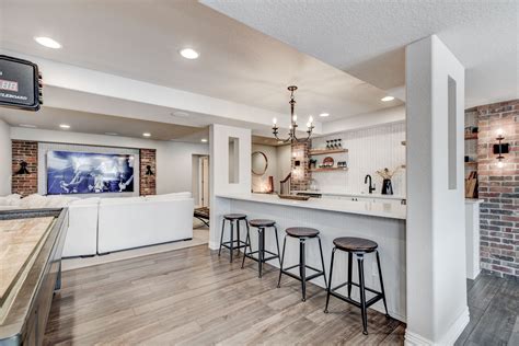 Custom Luxury Basement Remodel For The Stars This Basement Remodel