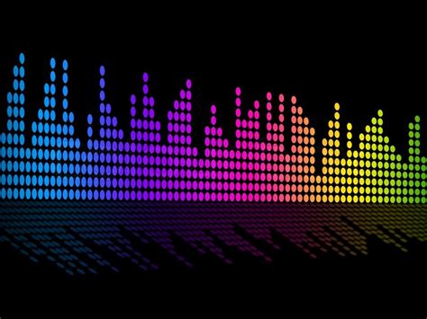 Digital Music Beats Background Showing ... | Stock image | Colourbox