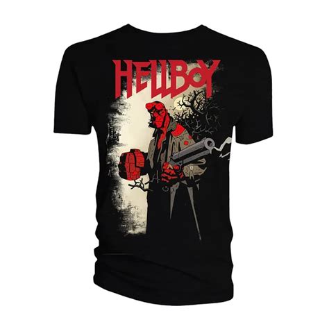 Forbidden Planet Originals Hellboy Hellboy T Shirt Smokin By Mike