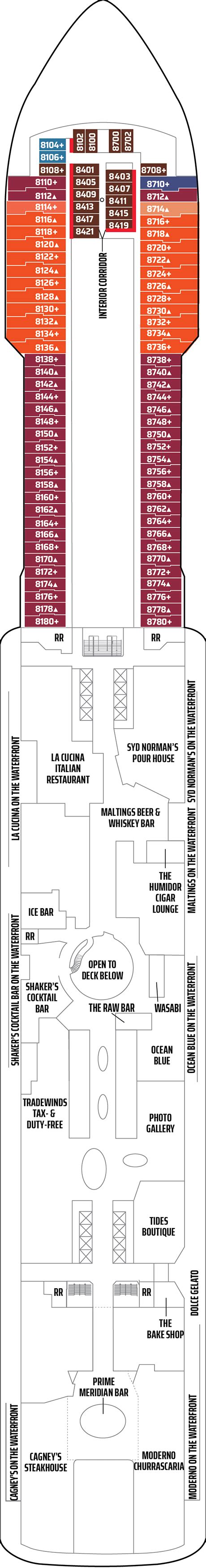 Norwegian Breakaway Floor Plan Deck 12 | Floor Roma