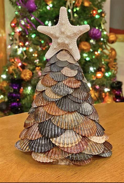 Oyster Shell Tree For Beachcombers Scavenger Chic Artofit